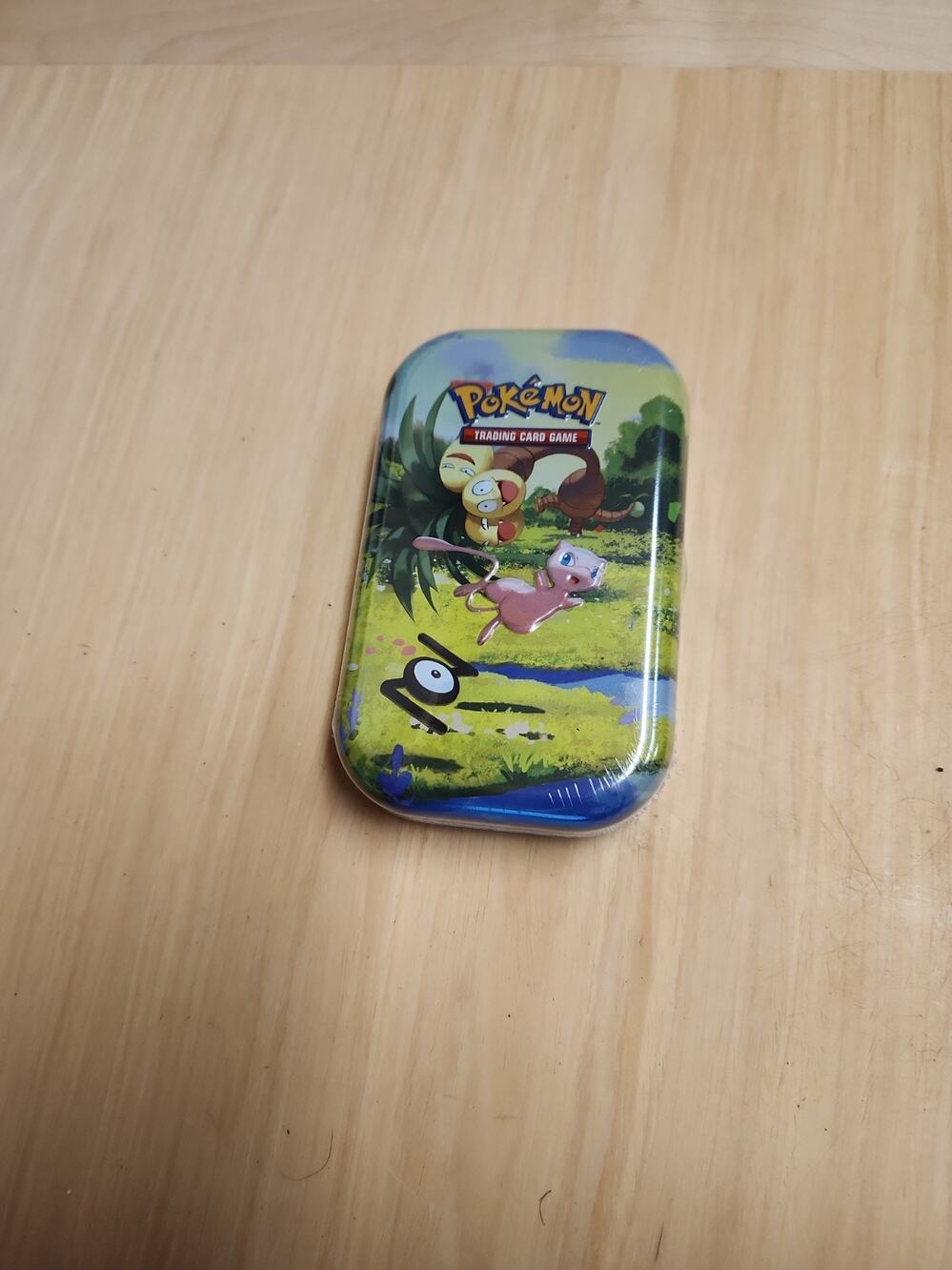 Pokemon 30th Celebration Mini Tin Mew Mankey Factory Sealed TCG